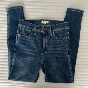 Madewell 10” High-Rise Skinny Jeans in Tall Size 28T